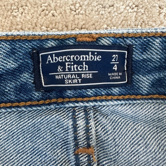 Abercrombie & Fitch Jean Mini Skirt - Picture 3 of 3